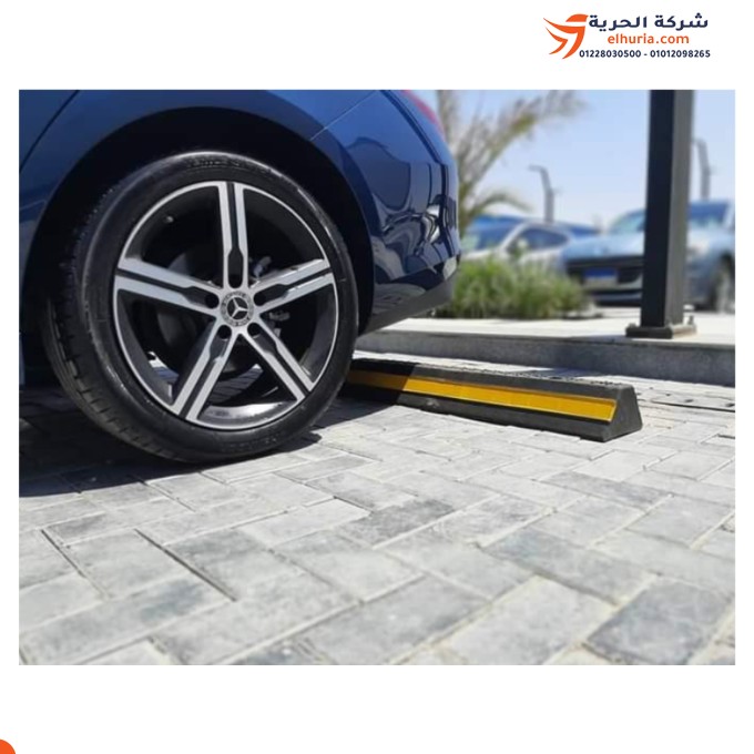 Rear wheel rubber bumper: ideal protection for cars